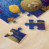 Niedlich gezinkter Fantasy Whimsical Surreal Teapo Puzzle (Seite)