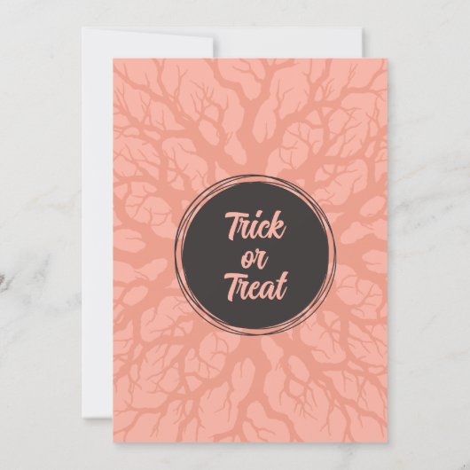 Niedlich Ghost Baby Duschkarte Spooky Sweet Hallow Einladung (Rückseite)