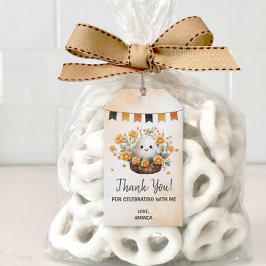 Niedlich Ghost Birthday Gefallen Geschenkanhänger