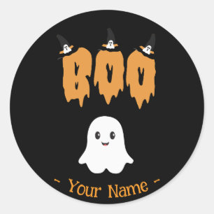 Niedlich Ghost Boo Halloween Big Sticker