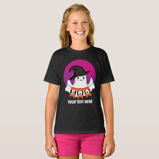 Niedlich Ghost Boo T - Shirt (Vorne ganz)