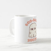 Niedlich Ghost BooBastic Side Eye Funny Kaffeetasse (Vorderseite Links)