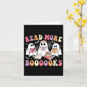 Niedlich Ghost Book Read more Bücher Funny Teacher Karte (Gelbe Blume)
