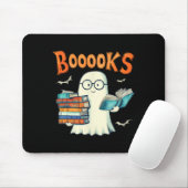 Niedlich Ghost Book Reading Booooks Halloween Lehr Mousepad (Mit Mouse)