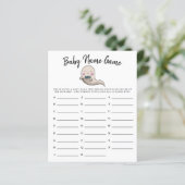 Niedlich Ghost Boy Baby Name Duschspiel (Stehend Vorderseite)