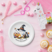 Niedlich Ghost Camping Happy Halloween Pappteller (Party)