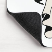 Niedlich Ghost Chihuahua Lover Mousepad (Ecke)