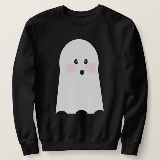Niedlich Ghost Clean Sweatshirt (Design vorne)