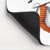 Niedlich Ghost Crochet Knitting Liebhaber Hallowee Mousepad (Ecke)
