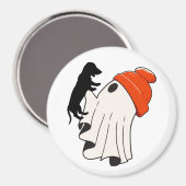 Niedlich Ghost Dackel Lover Magnet (Vorderseite/Rückseite)