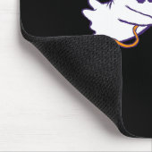 Niedlich Ghost Dog Walker Graphic Halloween Kostüm Mousepad (Ecke)