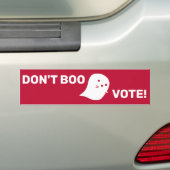 Niedlich Ghost Don't Boo, abstimmen! Autoaufkleber (Auf Auto)