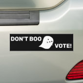 Niedlich Ghost Don't Boo, abstimmen! Autoaufkleber (Auf Auto)