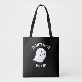 Niedlich Ghost Don't Boo, abstimmen! Schultertasch Tasche