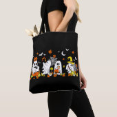Niedlich Ghost Drink Kaffee Halloween Fall Ghost Tasche (Von Nahem)