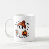 Niedlich Ghost Drink Kaffee Halloween Ghost-Kaffee Kaffeetasse (Links)