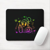 Niedlich Ghost Drink Kaffee Halloween Ghost-Kaffee Mousepad (Mit Mouse)