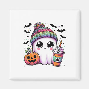 Niedlich Ghost Drink Kaffee Latte Ghost Boo Hallow Magnet