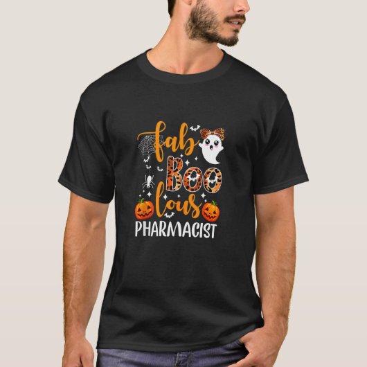 Niedlich Ghost Fabooler Apotheker Funny Apotheker T-Shirt (Vorderseite)