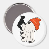 Niedlich Ghost French Bulldog Lover Magnet (Vorderseite/Rückseite)