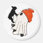Niedlich Ghost French Bulldog Lover Magnet (Vorne)