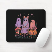 Niedlich Ghost Friends Shirt Pastel Spooky Hallowe Mousepad (Mit Mouse)