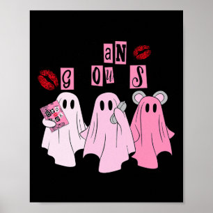 Niedlich Ghost Gemein Ghouls Spaß Halloween Kostüm Poster