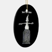 Niedlich Ghost Grabstein Halloween Ornament (Rechts)