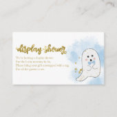 Niedlich Ghost Halloween Baby Shower Showdusche En Begleitkarte (Vorderseite)