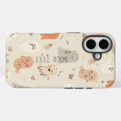 Niedlich Ghost Halloween Custom iPhone 16 Hüllen (Rückseite (Horizontal))
