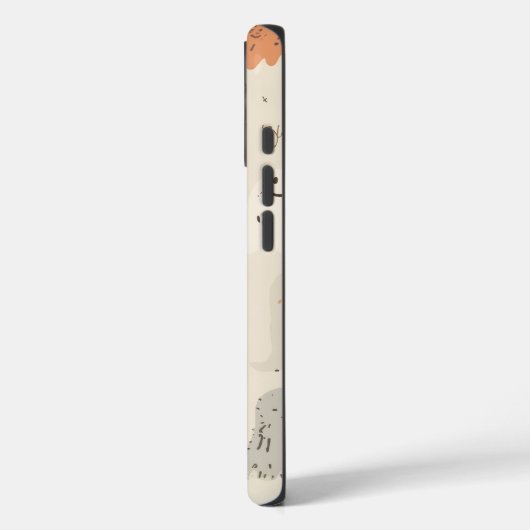 Niedlich Ghost Halloween Custom iPhone 16 Hüllen (Rückseite / Links)