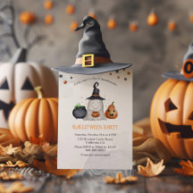 Niedlich Ghost Halloween Custom-Party Einladung