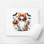Niedlich Ghost Halloween Diva Cartoon Sungles Hand Mousepad (Mit Mouse)