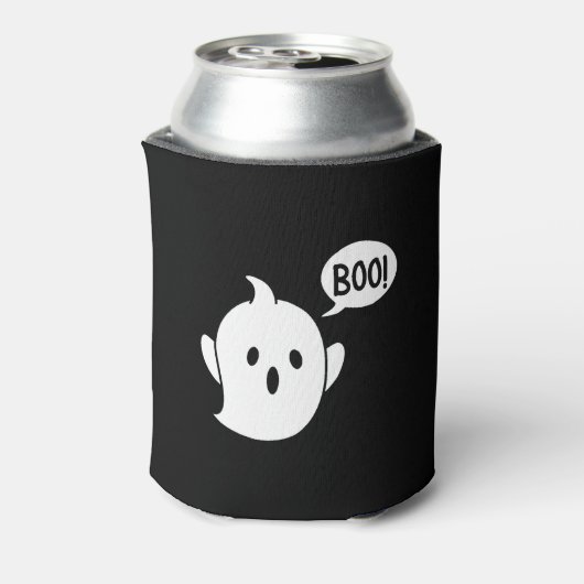 Niedlich Ghost Halloween Dosenkühler (Kanne Rückseite)