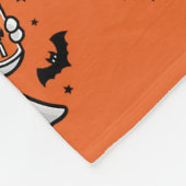 Niedlich Ghost Halloween Fleecedecke (Ecke)
