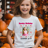 Niedlich Ghost Halloween Foto Kindergeburtstag T-Shirt