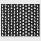 Niedlich Ghost Halloween Geschenkpapier (Flach)