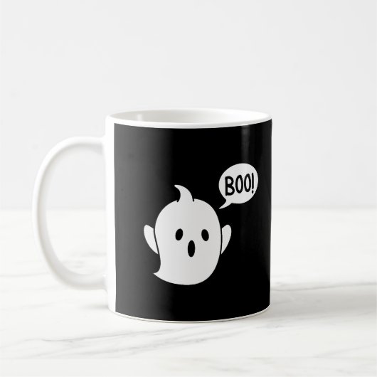 Niedlich Ghost Halloween Kaffeetasse (Links)