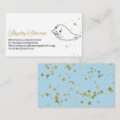 Niedlich Ghost Halloween Kinderdusche Showdusche E Begleitkarte (Vorne/Hinten)