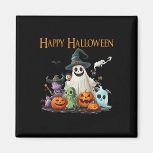 Niedlich Ghost Halloween Kostüm Happy Halloween Gh Magnet