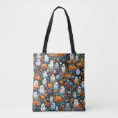 Niedlich Ghost Halloween-Muster Tasche (Vorderseite)