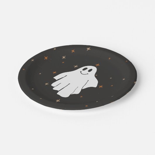 Niedlich Ghost Halloween Paper Teller (Schrägansicht)