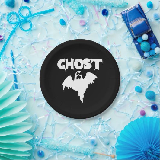 Niedlich Ghost Halloween Pappteller (Party)