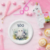 Niedlich Ghost Halloween Pappteller (Party)