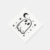 Niedlich Ghost-Halloween-Party Serviette (Ecke)