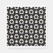 Niedlich Ghost-Halloween-Party-Servietten Serviette (Vorderseite)