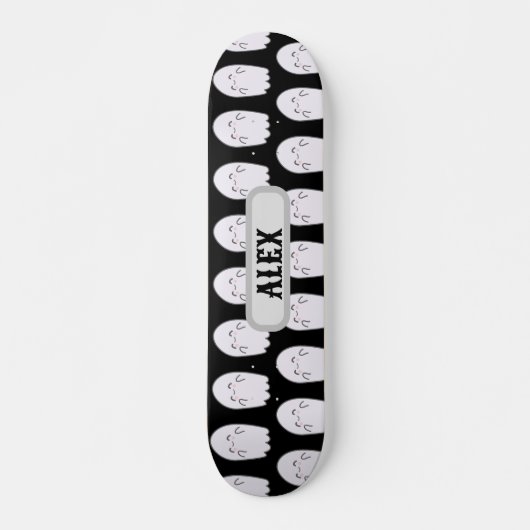Niedlich Ghost Halloween Personalize Skateboard (Vorne)