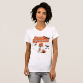 Niedlich Ghost Halloween T - Shirt (Vorne ganz)