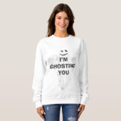 Niedlich Ghost Halloween T - Shirt (Vorne ganz)