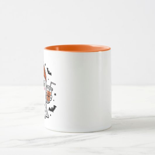Niedlich Ghost Halloween Tasse (Zentrum)